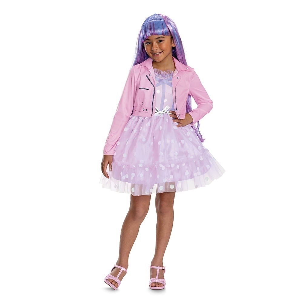 Rainbow High Violet Costume Girls Medium 7/8 Dress Jacket Disguise New